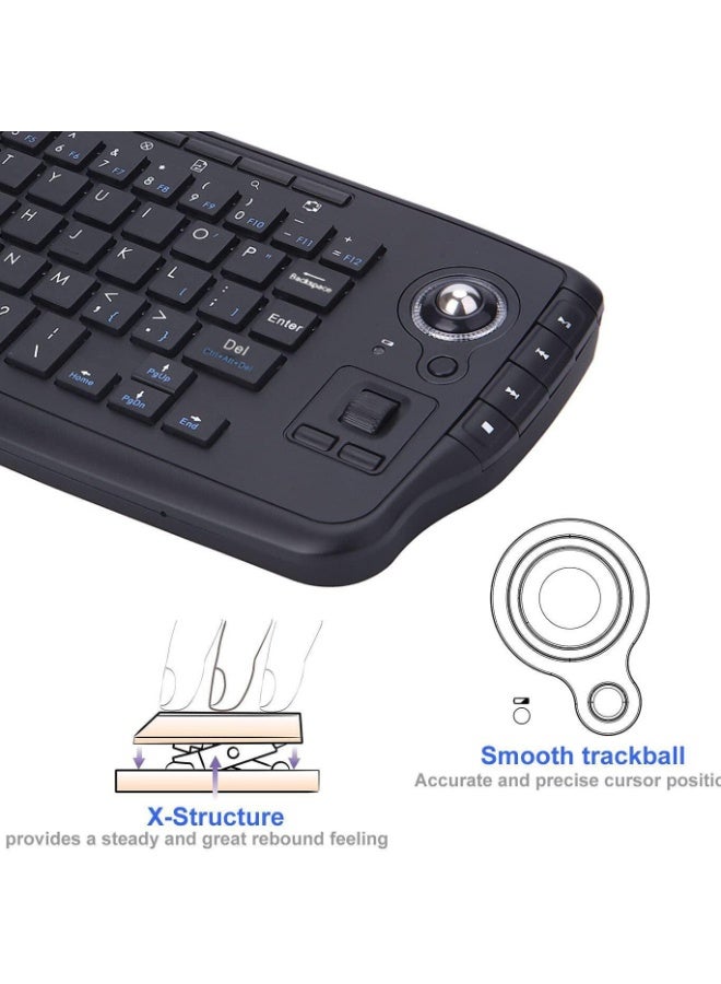 General 2.4G Flying Mouse innovative Trackball mini wireless keyboard and mouse two-in-one keyboard and mouse set  - Image 3