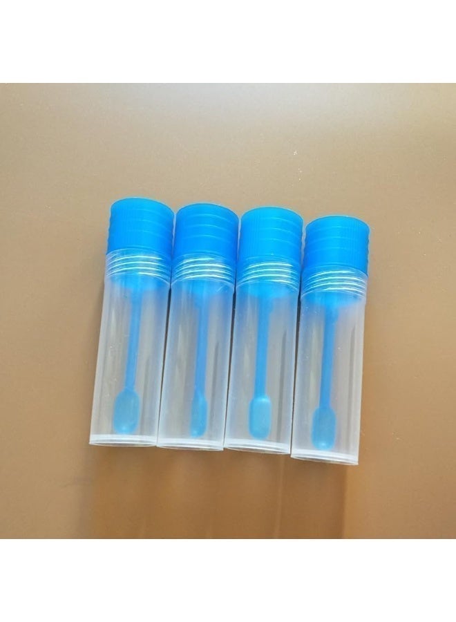 ChicAbode 25 15ml small collection cups, plastic collection cups, transparent plastic material, and collection containers with spoon lids - Image 3