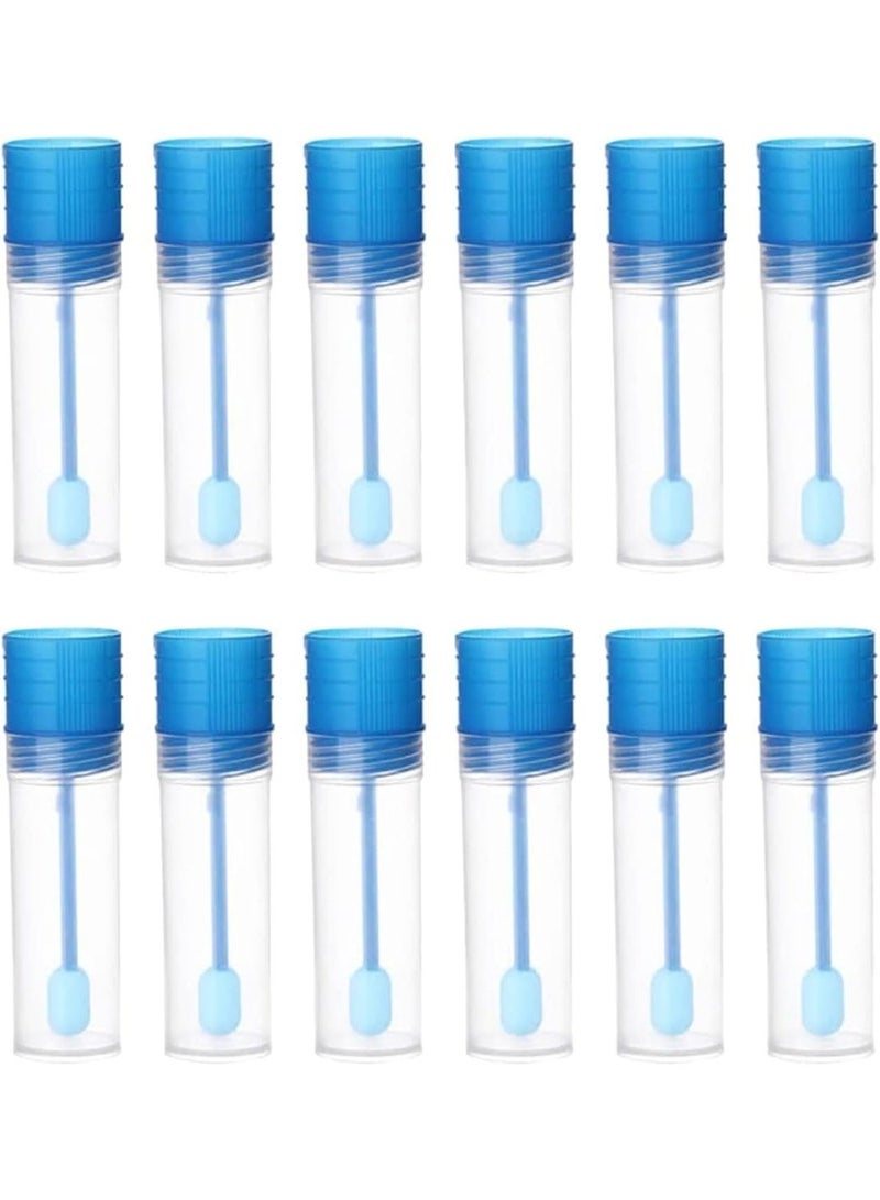 ChicAbode 25 15ml small collection cups, plastic collection cups, transparent plastic material, and collection containers with spoon lids - Image 1
