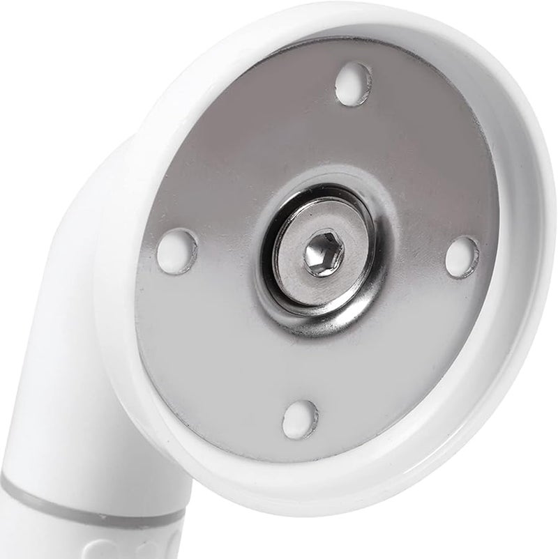 White Stainless Steel Bath Grab Bar Hand Rail 15 7in Safety Shower Handle - Image 3