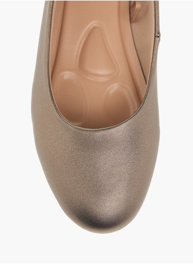 Le Confort Women Solid Slip-On Ballerina Shoes  - Image 4