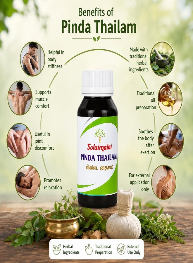 VS Products Pinda Thailam Wellness Oil 100 ml - Image 2