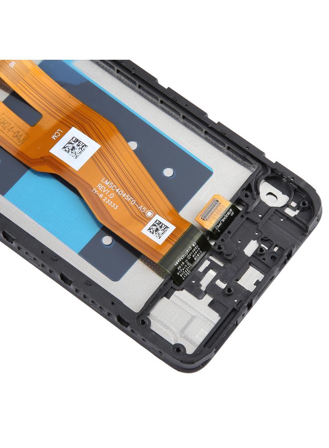 erorex Replacement For Samsung Galaxy A05 SM-A055F Original LCD Screen Digitizer Full Assembly with Frame Black - Image 5