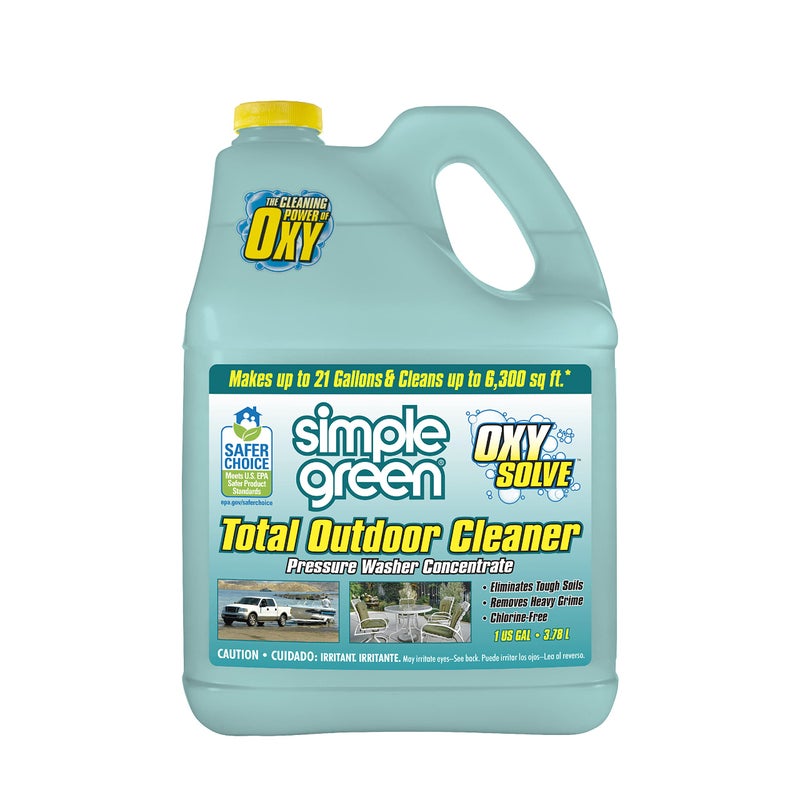 Simple Green Oxy Solve Total Outdoor Pressure Washer Cleaner â€“ 1 Gal - Image 1