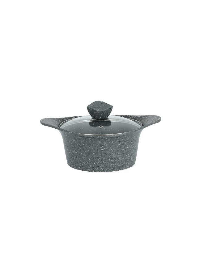 ALBERTO - Alberto 8 Pcs Cookware Set Granite - Image 1