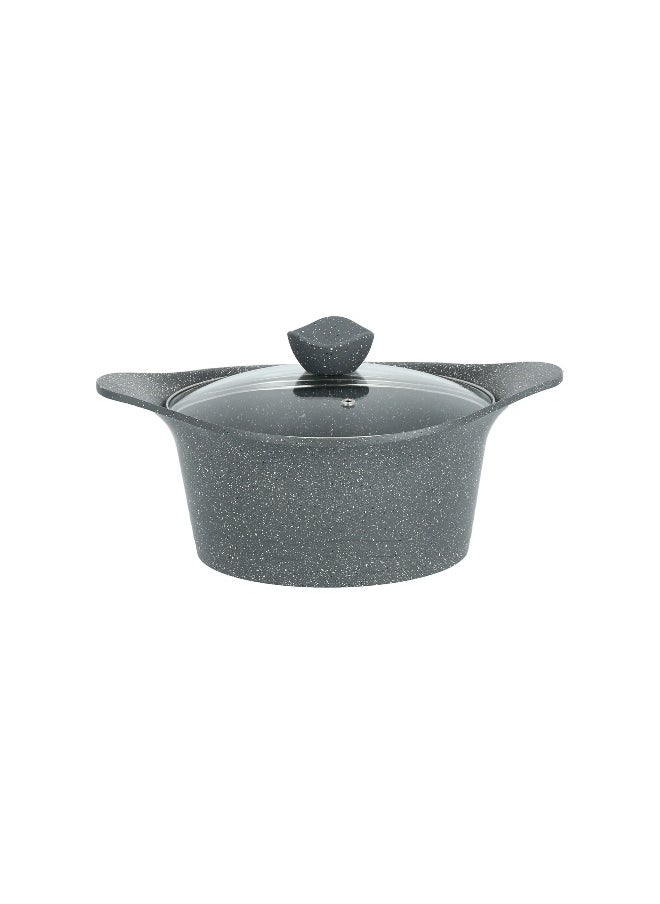 ALBERTO - Alberto 8 Pcs Cookware Set Granite - Image 1
