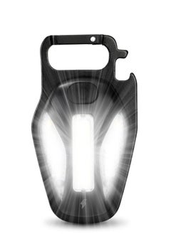 COB Work Light, Portable Waterproof Small Led Keychain Flashlights, Rechargeable Cob Keychain Light, Collapsible Bracket and Strong Magnet, Perfect for Night Running, Camping