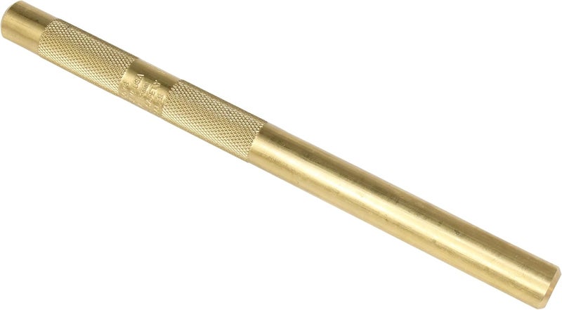 Mayhew Tools 25076 Brass Knurled Drift Punch, 1/2" - 13 mm x 7" - Image 2