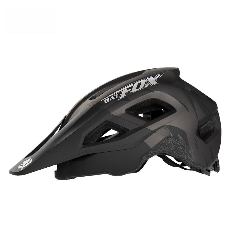 Generic BAT FOX Adult MTB Helmet for Men and Women Night Knight 
