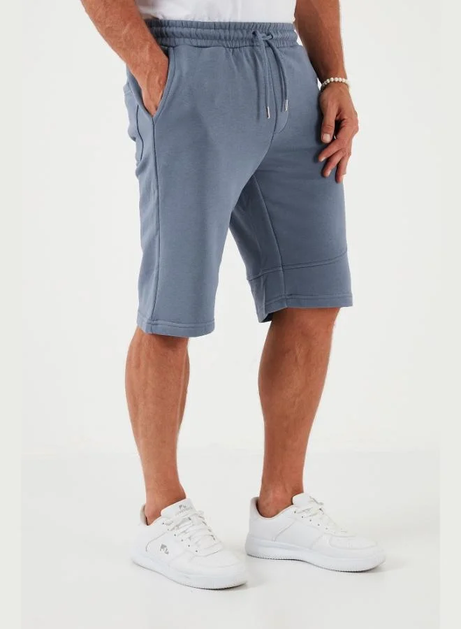 Buratti Buratti Waist-Tie Cotton Pocket Regular Fit Short Men's SHORT 5908041