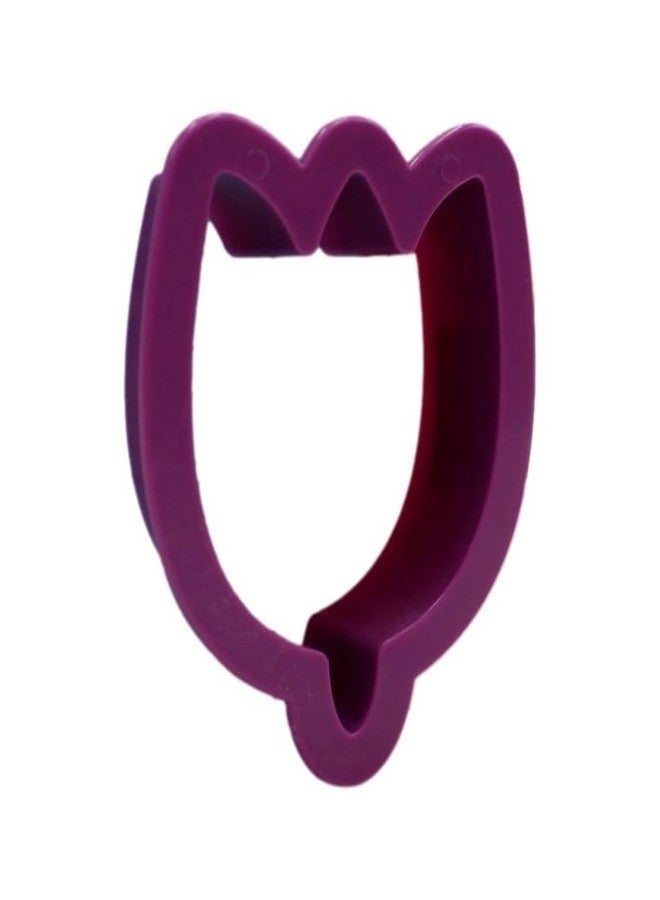 Decora Tulip Plastic Cookie Cutter 7,5 X 5,5 X H 2 CM - Image 1