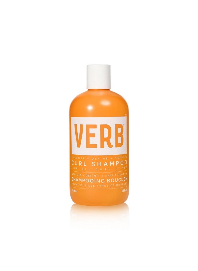 VERB Curl Shampoo - Mild, Cleanse and Smooth - Vegan Curl Defining Shampoo for Frizzy Hair- Intensive Hydration Curly Hair Shampoo, 12 fl oz - Image 1