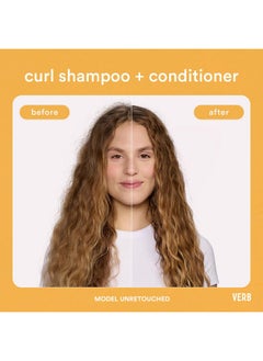 verb VERB Curl Shampoo - Mild, Cleanse and Smooth - Vegan Curl Defining Shampoo for Frizzy Hair- Intensive Hydration Curly Hair Shampoo, 12 fl oz  - Image 4