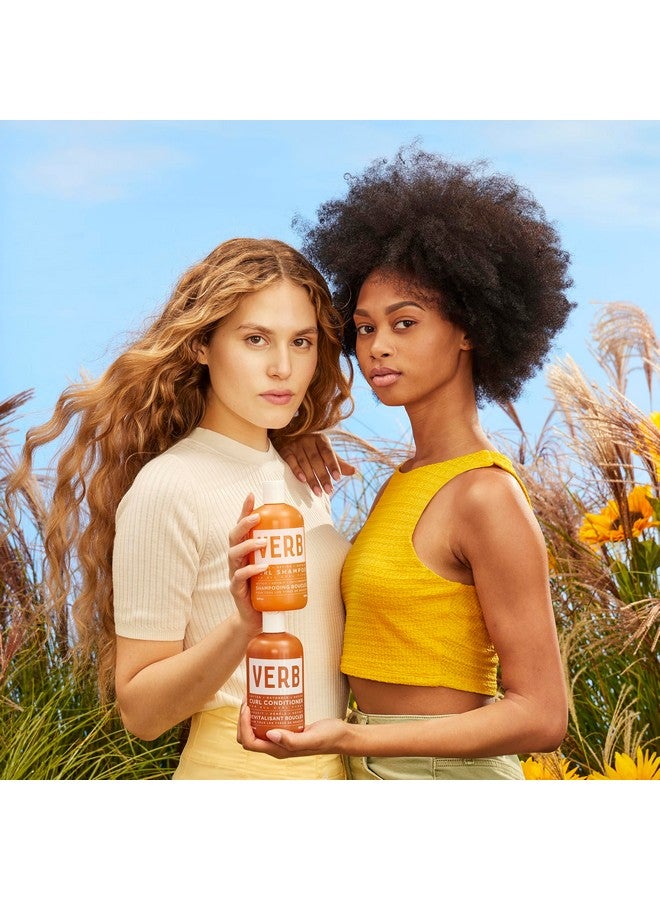 VERB Curl Shampoo - Mild, Cleanse and Smooth - Vegan Curl Defining Shampoo for Frizzy Hair- Intensive Hydration Curly Hair Shampoo, 12 fl oz - Image 3