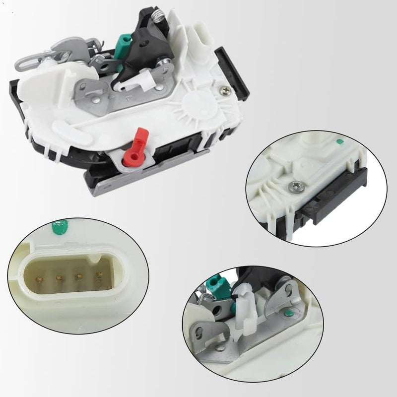 Front Left Passenger Side Door Lock Latch Actuator for Dodge Ram 1500 2500 3500 Caliber Grand Caravan Jeep Patriot Compass Chrysler Town Country - Image 3