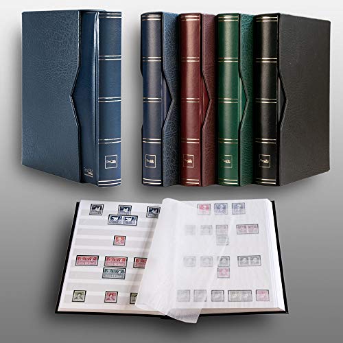 Prophila Collection Prophila stockbook 60 White Sides Padded with slipcase Blue - Image 2