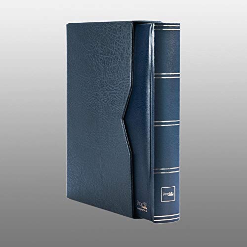Prophila Collection Prophila stockbook 60 White Sides Padded with slipcase Blue - Image 3