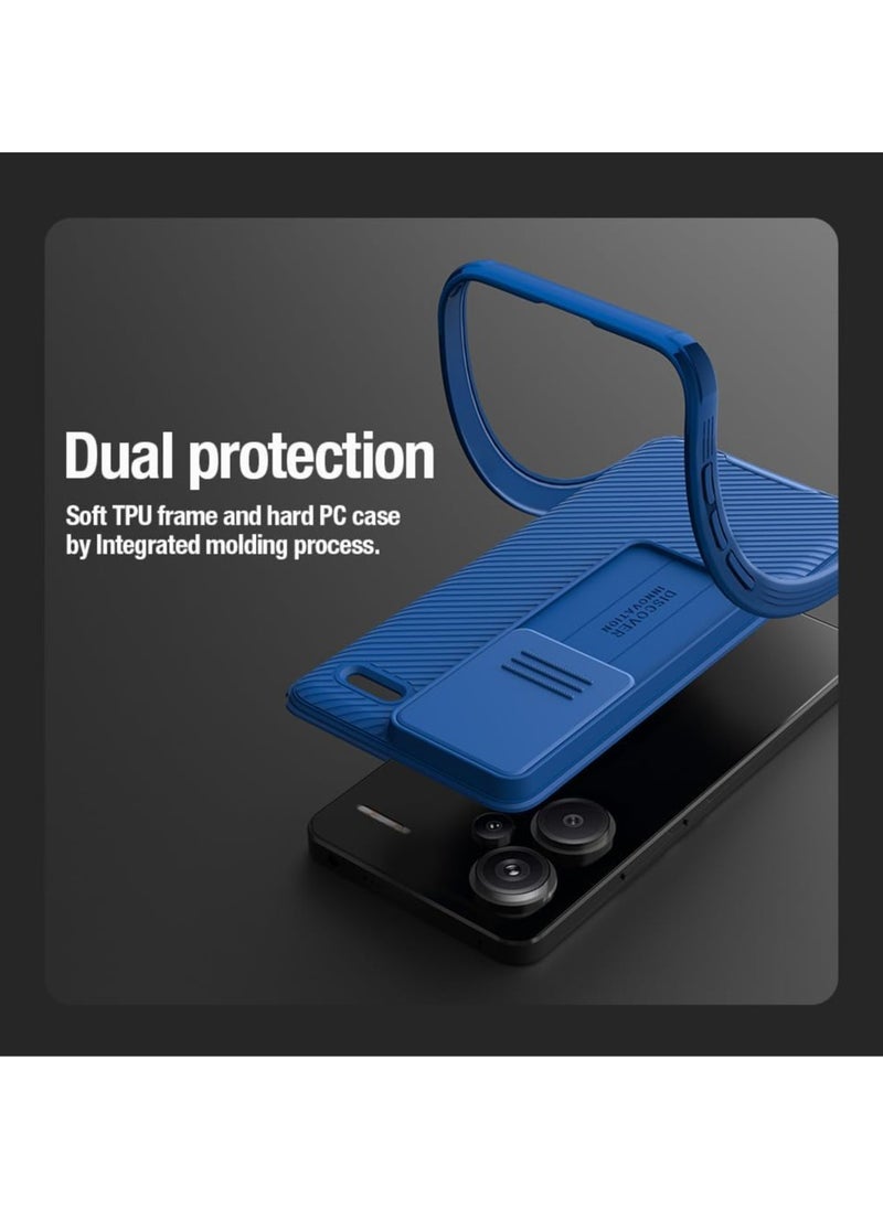 General Cover Compatible with Redmi Note 13 Pro Plus Case, Redmi Note 13 Pro+Case Camera Protection with Slide Camera Case for Redmi Note 13 Pro+ 2023  - Image 2