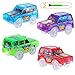 Save Unicorn Tracks Cars only Replacement Toy Cars for Tracks Glow in The Dark Car Tracks Accessories with 5 Flashing LED Lights Compatible with Most Car Tracks for Kids Boys and Girls4pack - Image 2