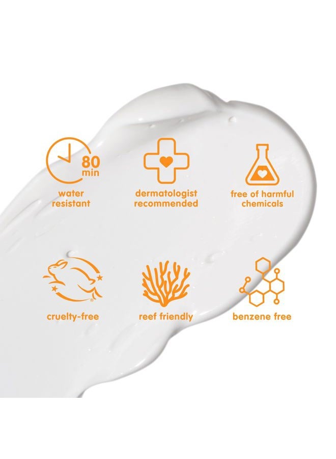 Thinkbaby Mineral Sunscreen for Sensitive Skin, SPF 50 Clear Zinc Oxide Baby Sunblock, 3 Fl Oz, Broad Spectrum UVA/UVB Protection, Natural, Water Resistant, Reef Safe, Vegan - Image 5