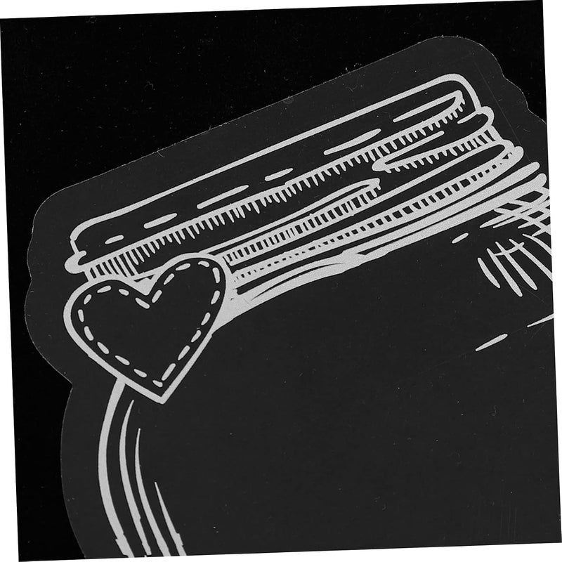 Healifty 20Pcs Transparent Jar Stickers for Scrapbooking DIY Craft Decoration Scrapbook Material with Adhesive Lightweight Design for Canvas Surfaces - Image 3