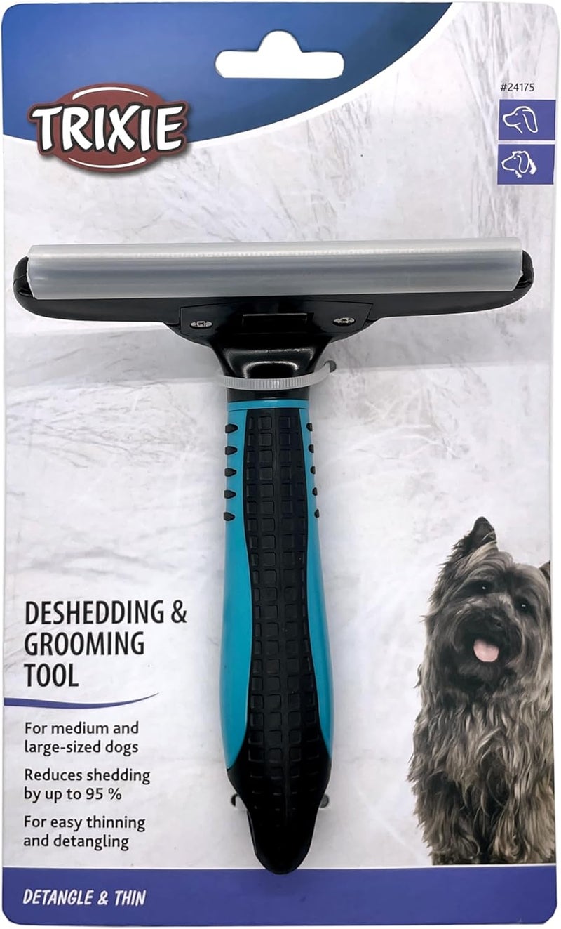 TRIXIE Pet Deshedding and Grooming Tool for Cats and Dogs - Image 4