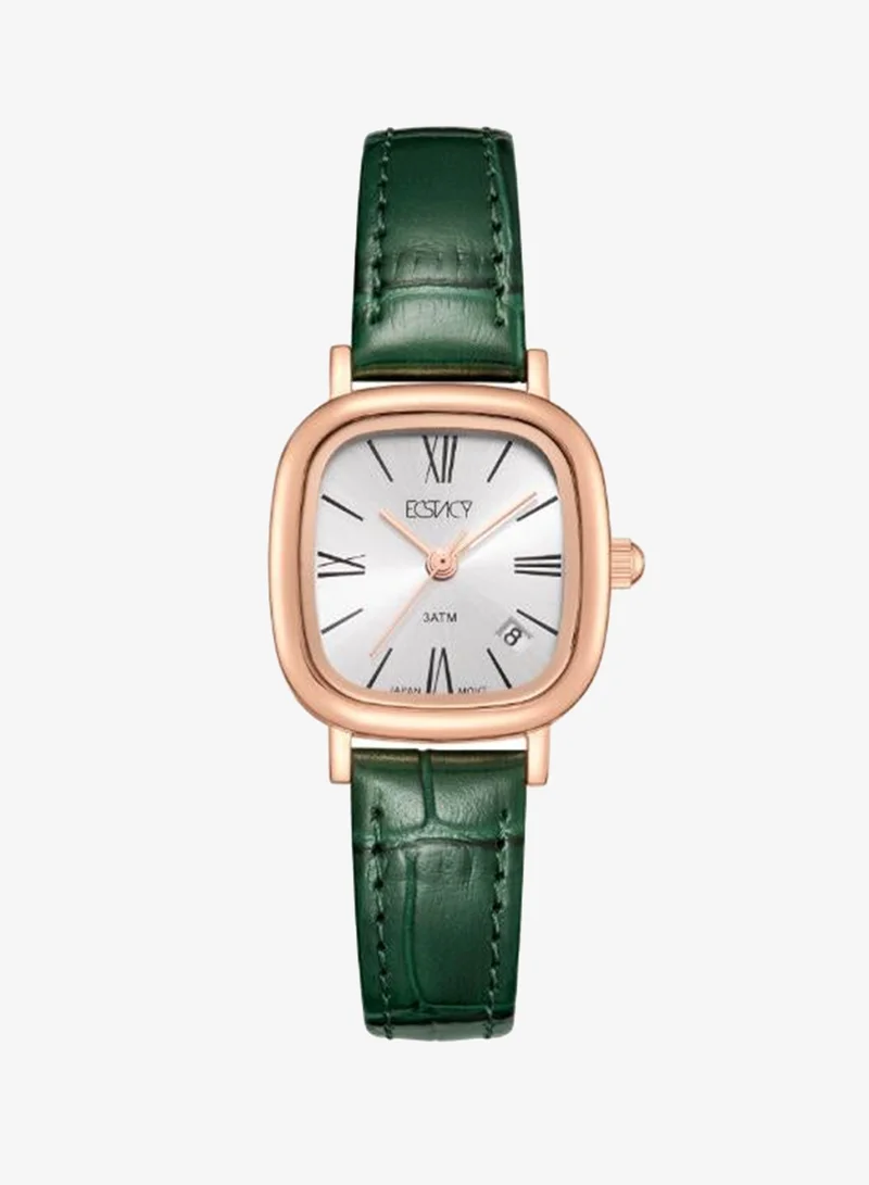 Women's Genuine leather Analog Watch E25510-RLHW - 23 mm