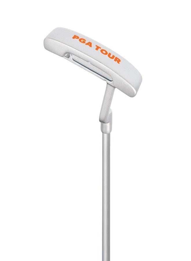 Golfgen PGA Tour By Golfgen Putter; Junior Golf Club for Player Height Over 5’2”; Graphite Shaft, Perimeter Weighted Head, Rubber Grip; Officially Licensed PGA Tour Product; Putter for Juniors - Image 3