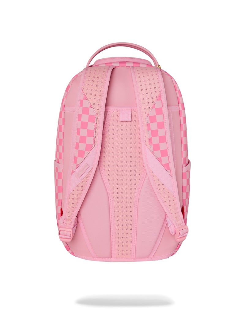 SPRAYGROUND حقيبة ظهر باتش سمكة القرش الوردية من سبراي غراوند في باريس - Image 4