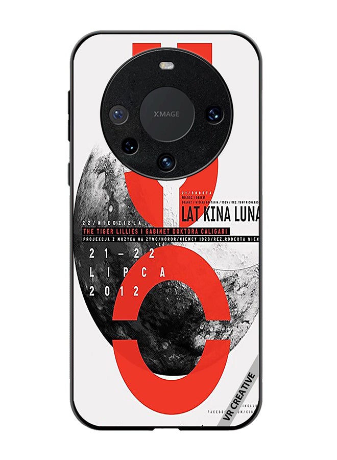 VR CREATIVE Protective Case Cover For Huawei Mate 60 Pro Plus 50 Kina Luna Design Multicolour - Image 1