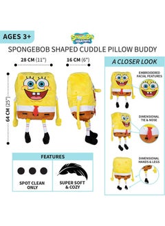Franco Bob Kids Bedding Super Soft Plush Cuddle Pillow Buddy, One Size, By Franco  - Image 4