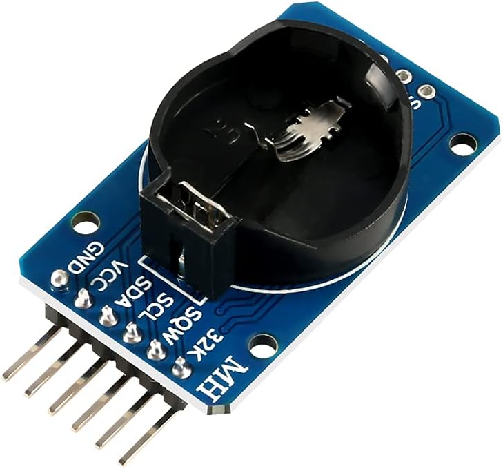 DORHEA 5PCS DS3231 Real Time Clock Module RTC AT24C32 IIC Timer Alarm RTC Clock 3.3V - 5 .5V Alarm Clock Breakout Memory Board with Jumper Wire Cable - Image 2