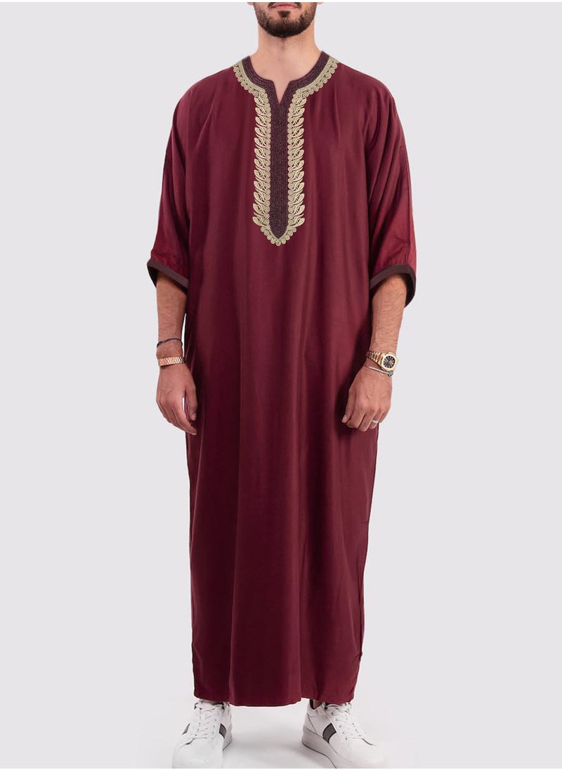 xozgdovg Men's robe side pocket  - Image 1