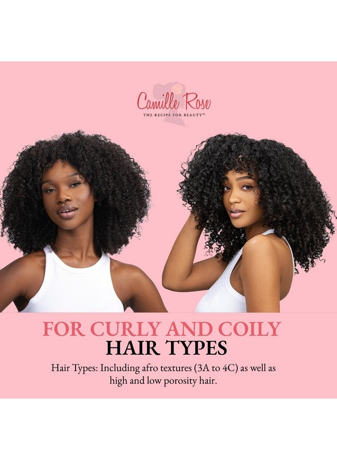 Camille Rose Mint Condition Braid Gel, with Aloe and Sea Moss, for Moisture, Shine, and Curly to Coily Hair Types, 12 oz - Image 3