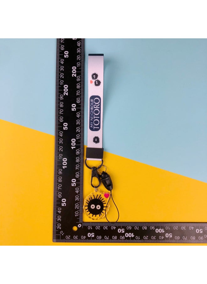 Generic - Mobile Phone Lanyard Short Fabric Widened Women's Mobile Phone Case Wrist Rope Pendant Hanging Chain Bracelet Pendant Cute-Specifications Support Image Upload:Many Animals. - Image 1