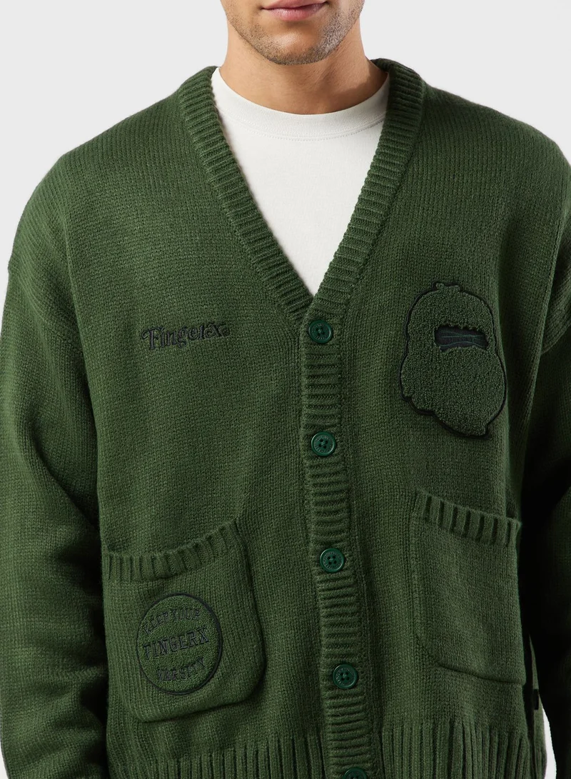 FINGERCROXX Knitted Sweatshirt