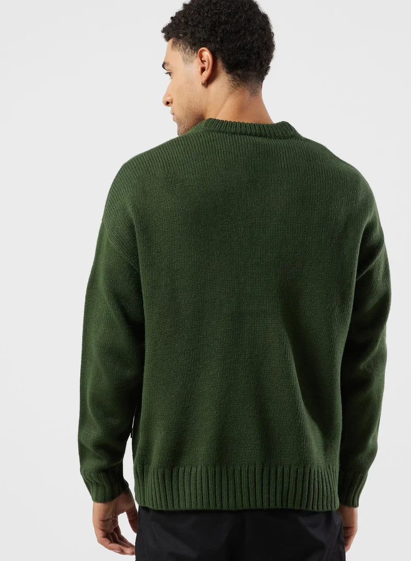 FINGERCROXX Knitted Sweatshirt