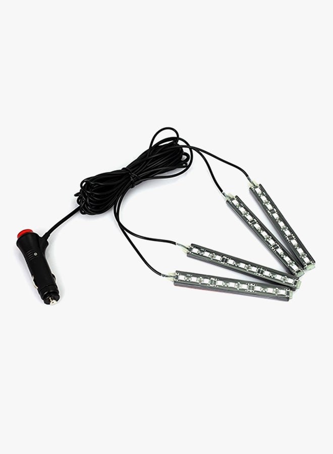 CYTHERIA 4-Piece Remote Control LED Neon Interior Strip Light - Image 2