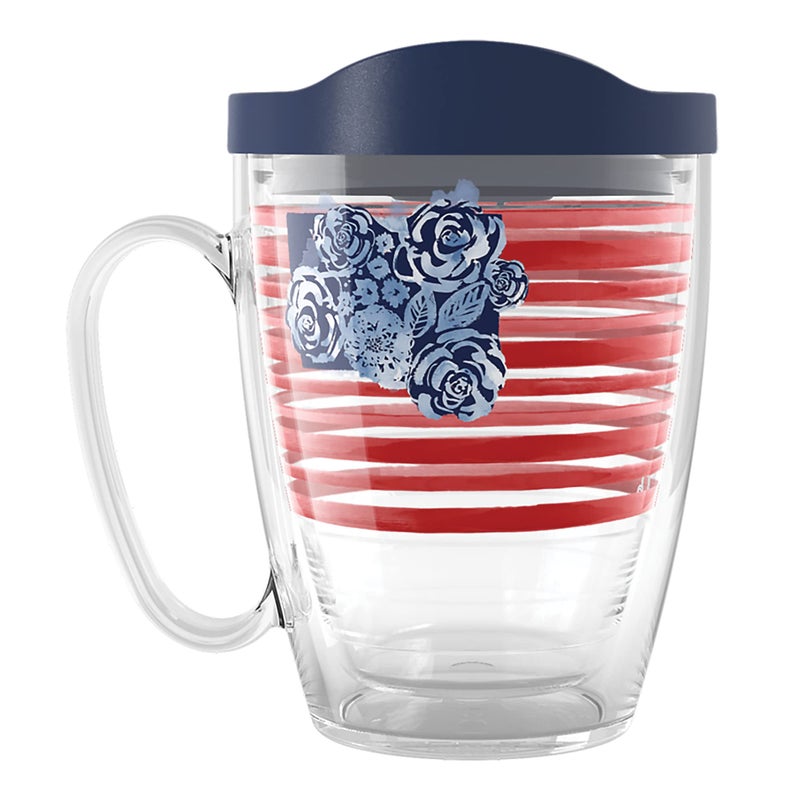 Tervis Sara Berrenson  Home Sweet Home American Flag Made in USA Double Walled Insulated Tumbler Travel Cup Keeps Drinks Cold  Hot 16oz Mug Classic