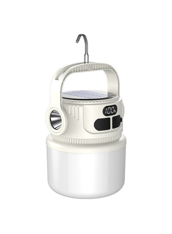 New Outdoor Portable Camping Lamp Multifunctional Emergency Lamp Tent Lamp Rechargeable LED Strong Light Camping Flashlight