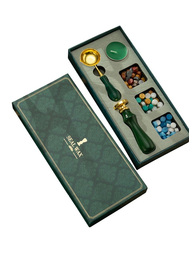 general Vintage Wax Seal Set Brass Stamp Head For Sealing Letter Envelope DIY Scrapbooking Journaling Wedding Invitation wax seal stamp for wedding vintage wax seal stamp kit with gift box wax seal head - Image 1