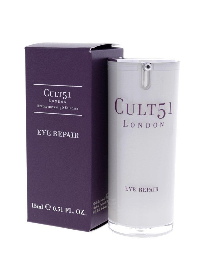 CULT51 Eye Repair Cream Intensely Hydrating Treatment Prevents Reduces Signs Of Aging And Visible Wrinkles Brightens And Hydrates Under Eye Area Renewing Care Restores Your Skin 0.51 Oz - Image 4
