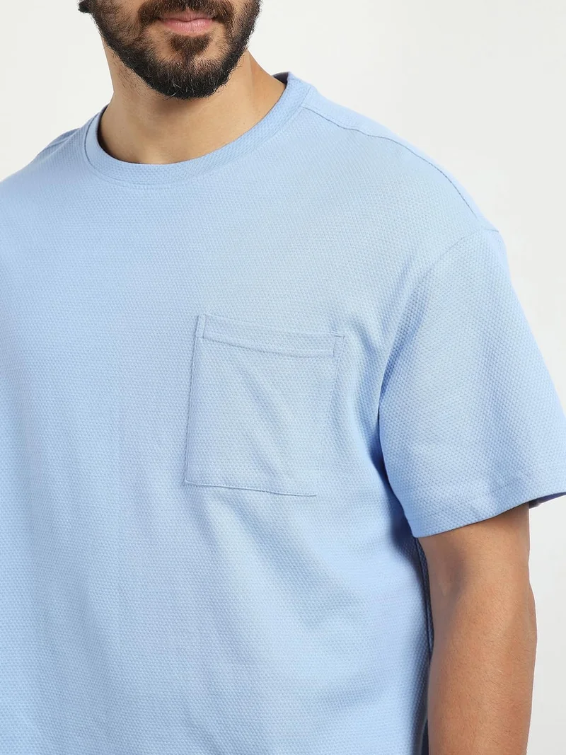 Nobero  Men's Casual Blue Co-ord Set for Men | Best Price UAE