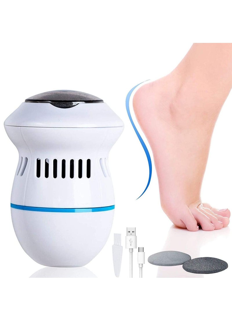 DubaiGallery Electric Foot Grinder Vacuum Callus Remover Rechargeable Foot Pedicure Tool Foot File Cleaner for Health Hard Cracked Skin  - Image 1