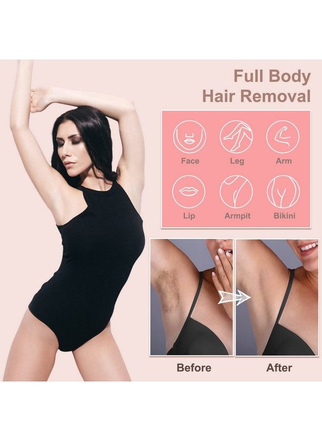 Yovanpur Waxing Kit For Women Yovanpur Mini Waxing Kit Wax Warmer For Hair Removal Portable Hard Wax Kit With 14Oz Hard Wax Beads Brazilian Bikini Wax Kit For Face Armpit Eyebrow At Home  - Image 5