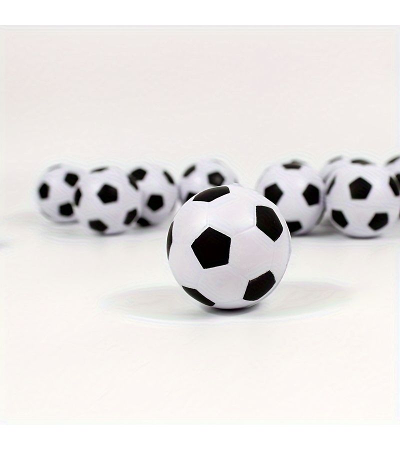9 Pcs Mini Football PU Soccer Toys Fidget Sensory Stress Relief Party Favors - Image 3
