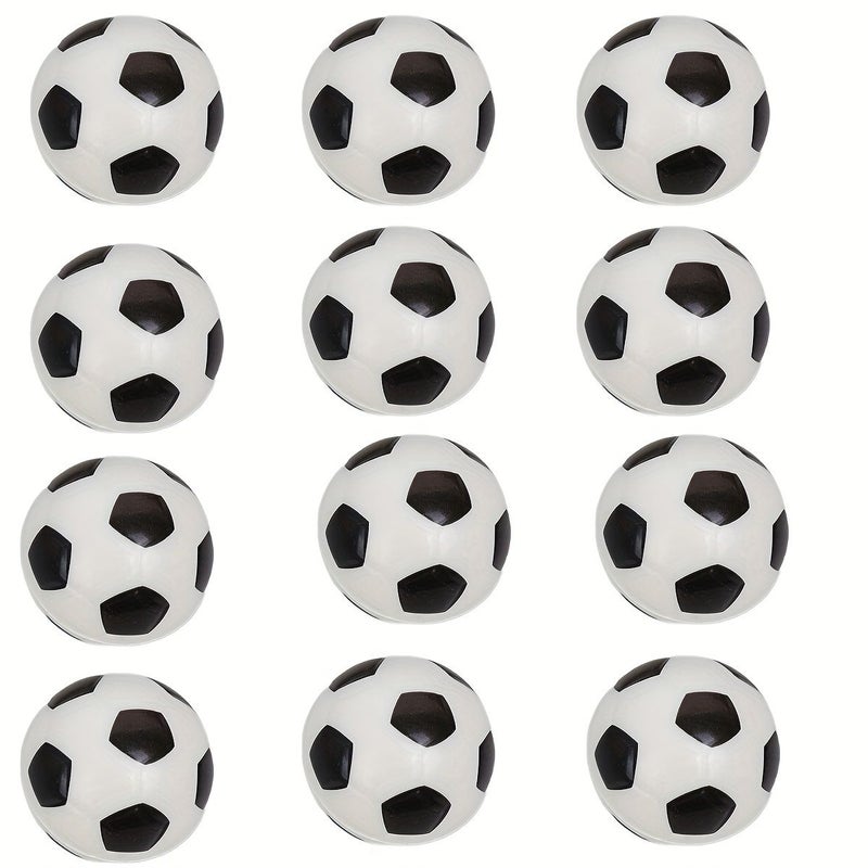9 Pcs Mini Football PU Soccer Toys Fidget Sensory Stress Relief Party Favors - Image 1