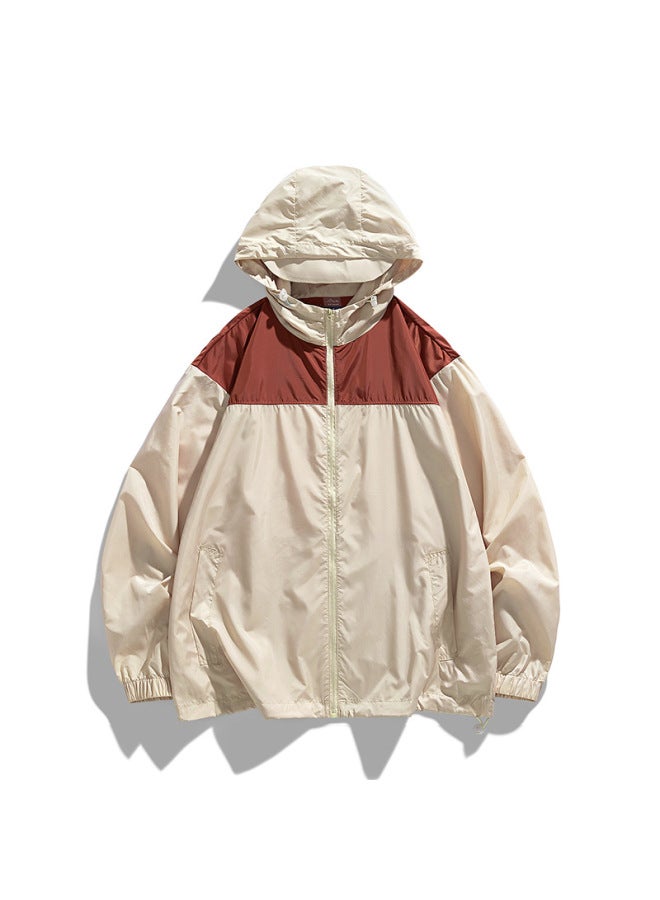 Song Feng Ya Sun Protection Clothing Men's Summer Thin Breathable Casual Hooded Sun Protection Clothing Couple's Outdoor Sportswear Quick-drying Skin Clothing - Image 1