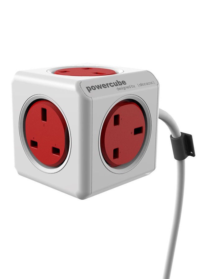 NIBEMINENT PowerCube Extended Power Adapter Red - Image 1