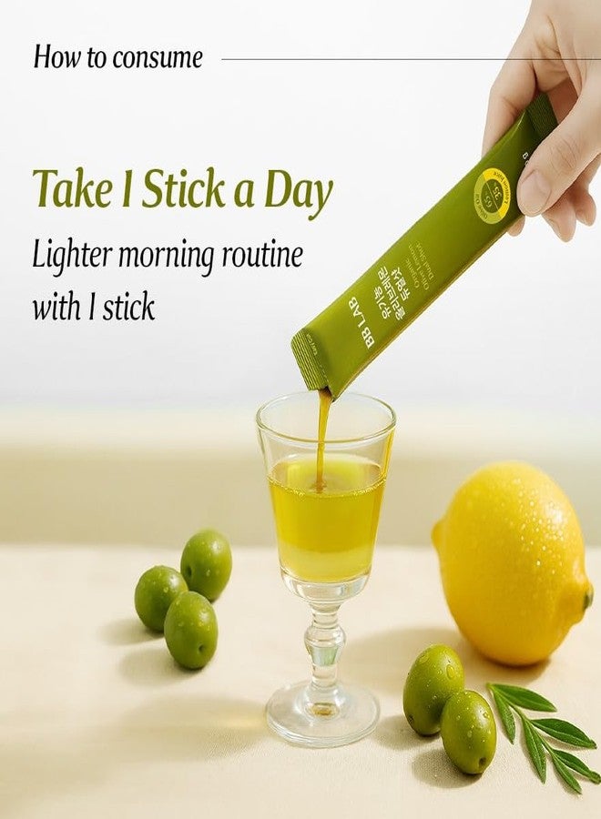 BB LAB Organic Olive Lemon Dual Shot, Cold Pressed Extra Virgin Picual Olive Oil with NFC Lemon Juice, 20g*10 Sticks - Image 3